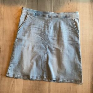 Denim skirt